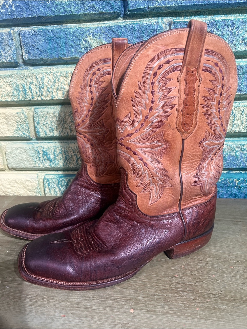 Lucchese men’s Western boots size 12